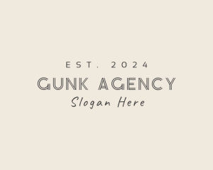 Generic Event Agency logo design