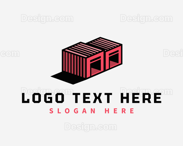 Storage Warehouse Box Logo