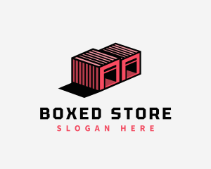 Storage Warehouse Box logo design