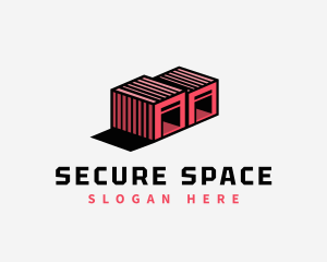 Storage Warehouse Box logo design