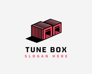 Storage Warehouse Box logo design