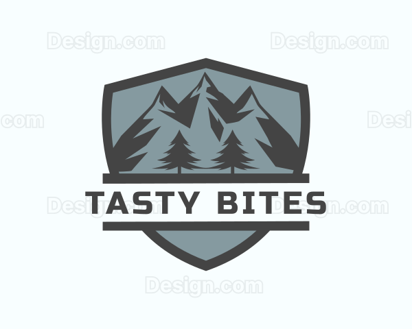 Outdoor Mountain Adventure Logo