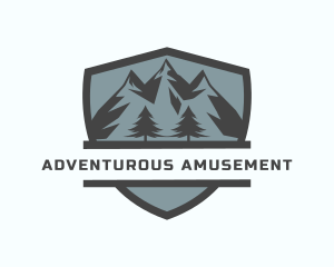 Outdoor Mountain Adventure logo design