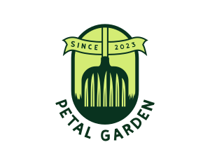 Rake Grass Backyard logo design