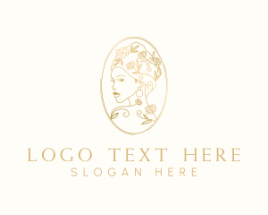 Turban Floral Woman logo