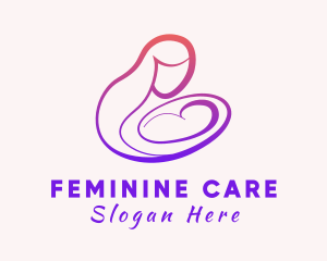 Baby Breast Feeding Clinic logo design