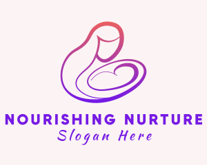 Baby Breast Feeding Clinic logo design