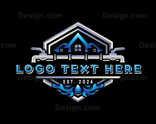 Faucet Plumbing Handyman Logo