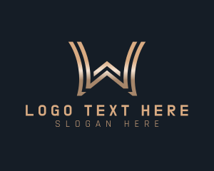 Generic Marketing Letter W logo