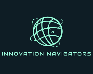 Digital Globe Travel Navigation logo design