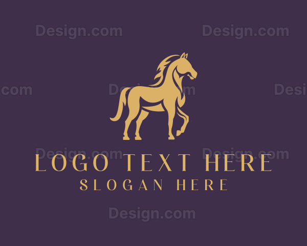 Walking Horse Equestrian Logo