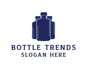 Apothecary Blue Bottles logo