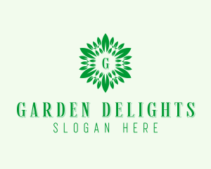 Vegan Botanical Garden  logo design