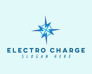 Electronic Power Lightning logo design