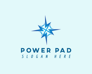 Electronic Power Lightning logo design