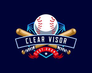 Baseball Sports League Logo