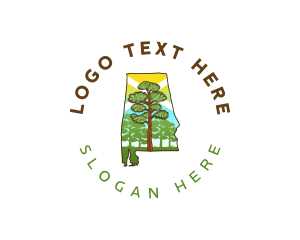 Alabama Pine Forest Logo