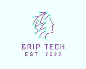 AI Tech Programming logo design