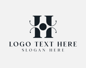 Stylish Fashion Boutique Letter H logo