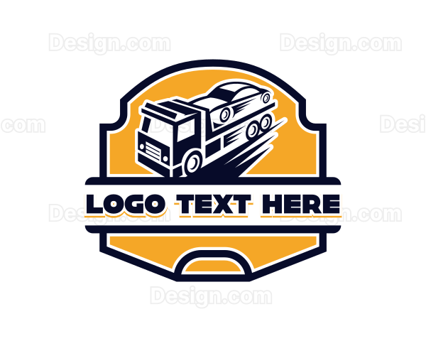 Vehicle Tow Truck Logo