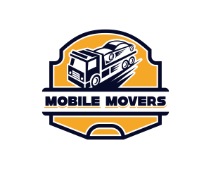 Vehicle Tow Truck logo design