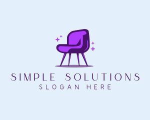 Simple Chair Upholstery logo design