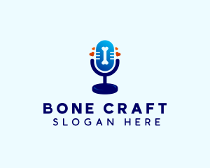 Microphone Bone Podcast logo