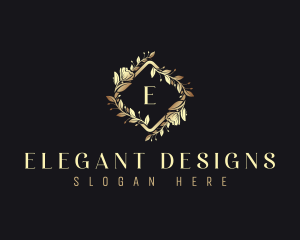 Luxury Ornament Floral logo design