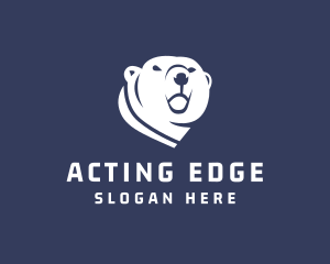 Wild Polar Bear logo design