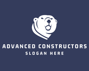 Wild Polar Bear logo design