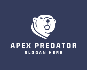 Wild Polar Bear logo design