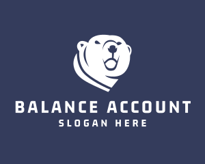 Wild Polar Bear logo design