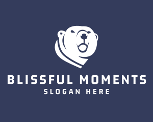 Wild Polar Bear logo design