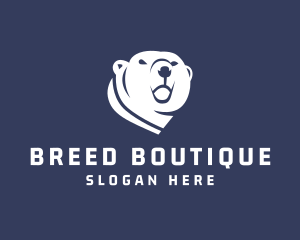 Wild Polar Bear logo design