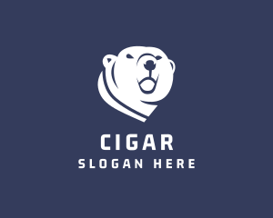 Wild Polar Bear logo design