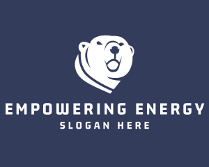 Wild Polar Bear logo design