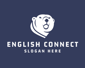 Wild Polar Bear logo design