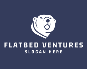 Wild Polar Bear logo design