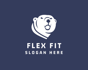 Wild Polar Bear logo design