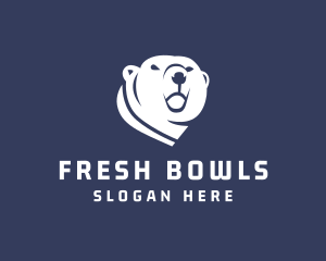 Wild Polar Bear logo design