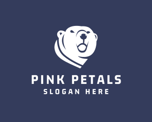 Wild Polar Bear logo design