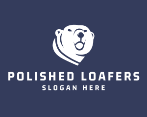 Wild Polar Bear logo design