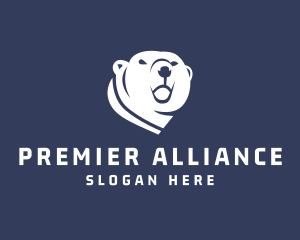 Wild Polar Bear logo design