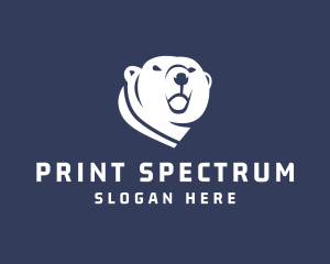 Wild Polar Bear logo design