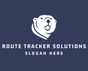 Wild Polar Bear logo design