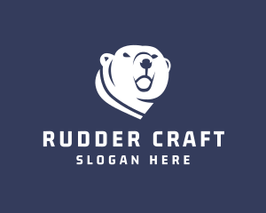 Wild Polar Bear logo design