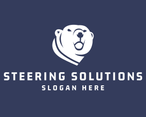 Wild Polar Bear logo design