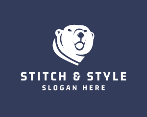 Wild Polar Bear logo design