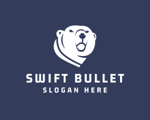 Wild Polar Bear logo design