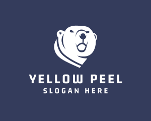 Wild Polar Bear logo design